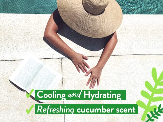 Babo Botanicals After Sun Soothing Mist - Aloe Vera & Cucumber for Sensitive Skin - EWG Verified, Alcohol-Free