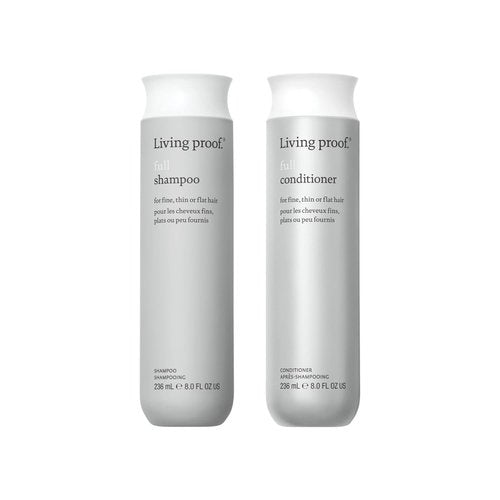Living Proof Full Shampoo & Conditioner Duo - Volume & Moisturizing Set for Thin Hair, Paraben-Free