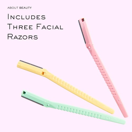Face N Brow - Japanese Steel Beauty Groomers for Hair Removal & Brow Shaping | 3-Pack Set