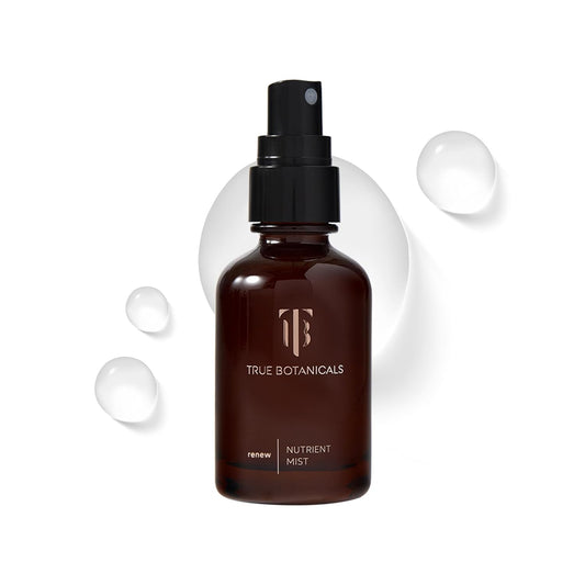 True Botanicals Renew Nutrient Mist - Deep Hydration & Refreshing Spray | Dermatologist Tested, Vegan | 1.7 oz (50 ml)