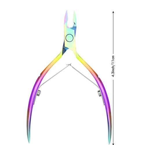 Cuticle Trimmer Cuticle Nippers, Durable Cuticle Cutter, Salon Toe Nail Cuticle Clippers, Stainless Steel Cuticle Remover Cuticle Scissor, Pedicure Manicure Tools for Fingernails and Toenails