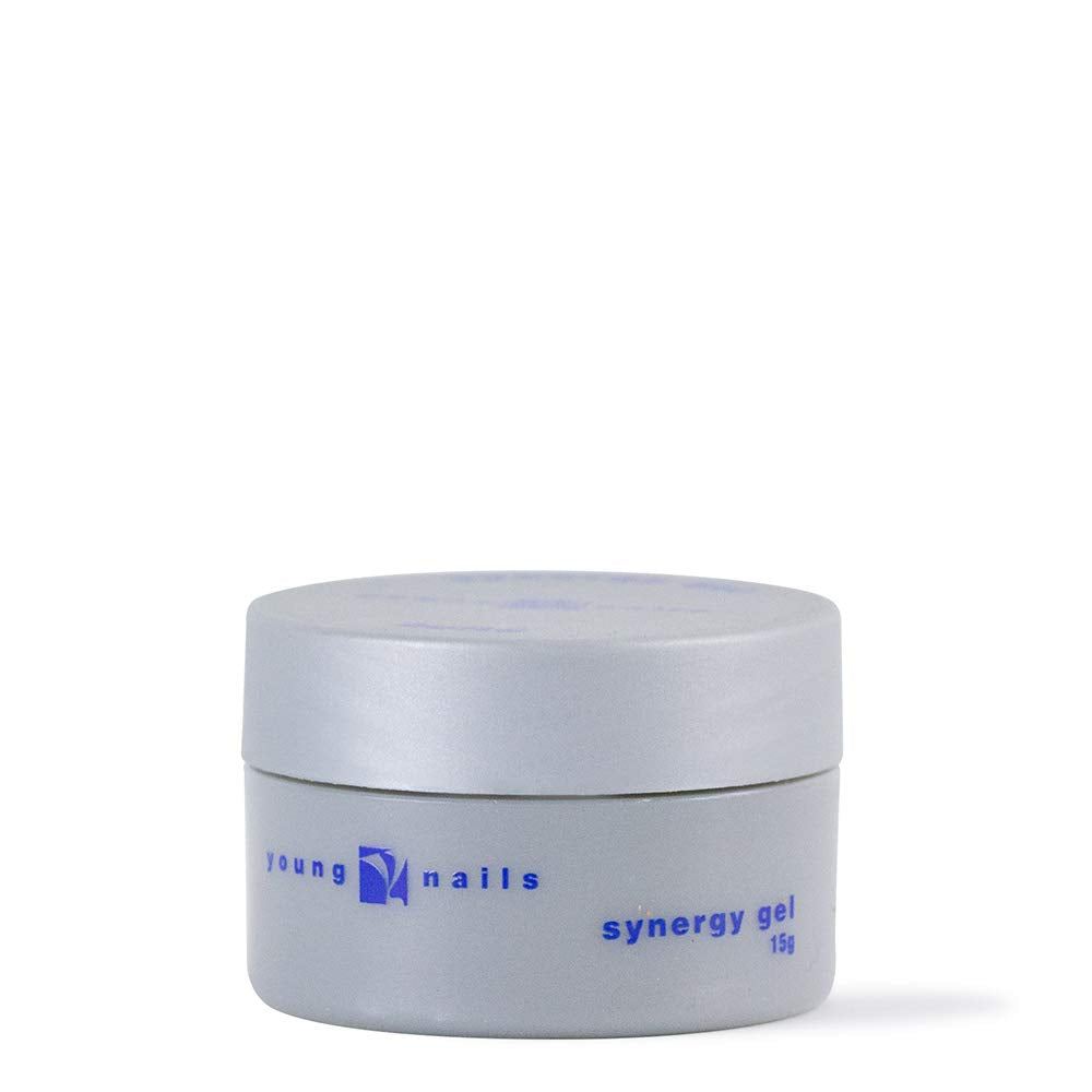 Young Nails Synergy Gel - Builder Base Coat for Superior Adhesion & Strength, Clear, 15g