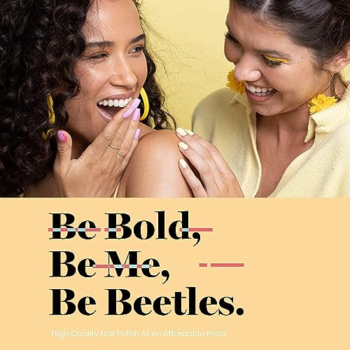 beetles Gel Polish, 15ml Canary Yellow Color Gel Polish Soak Off LED Nail Lamp Gel Polish Nail Art DIY Home Manicure Salon Gel 0.5OZ