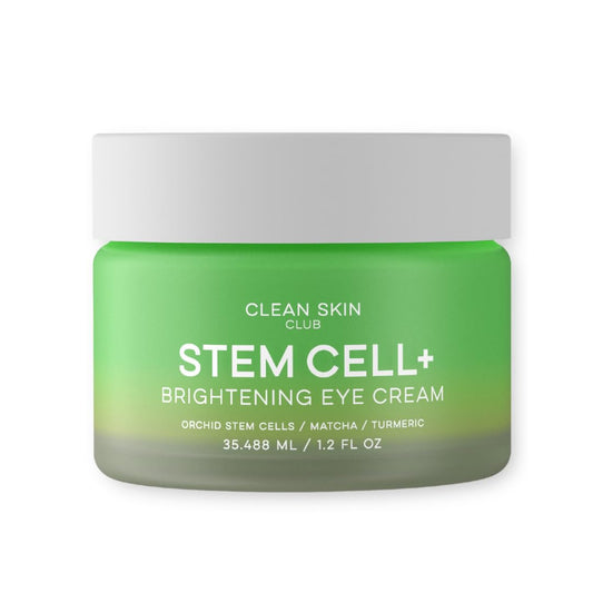 CLEAN SKIN CLUB Brightening Stem Cell Eye Cream - Reduces Dark Circles & Puffiness, Fragrance-Free, 1.2 fl oz