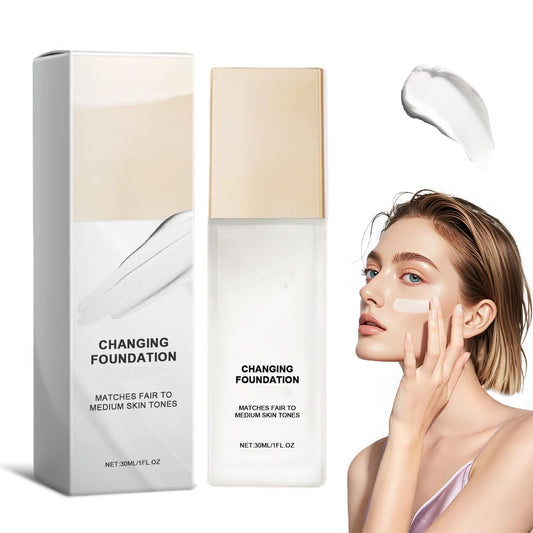 Skiennix Color Changing Foundation - Hydrating CC Concealer for Mature Skin | Lightweight & Versatile (1 PCS)