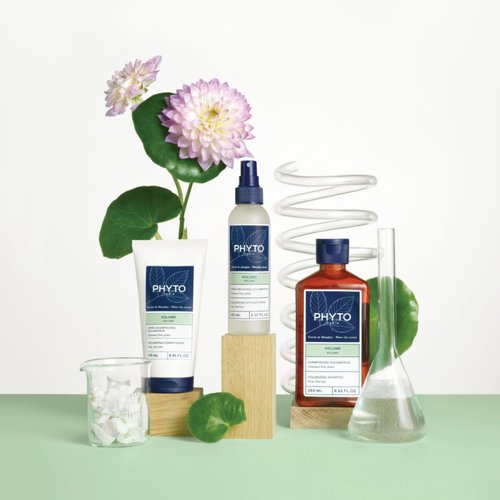 PHYTO VOLUME Volumizing Shampoo - Lightweight Formula for Fine & Thin Hair | Instant Volume, 8.45 fl. oz
