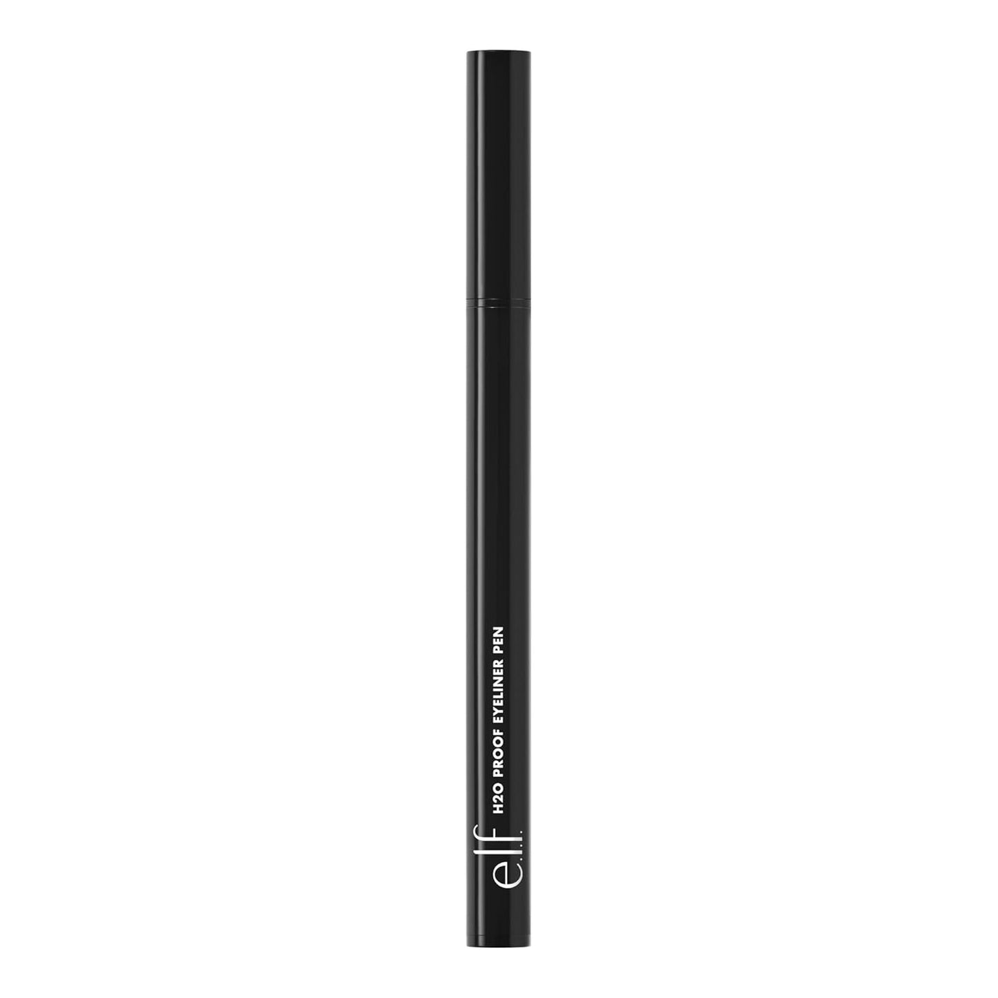 e.l.f. H2O Proof Eyeliner Pen - Waterproof, Long-Lasting, High-Pigmented Felt Tip Liner | Jet Black, 0.02 Fl Oz