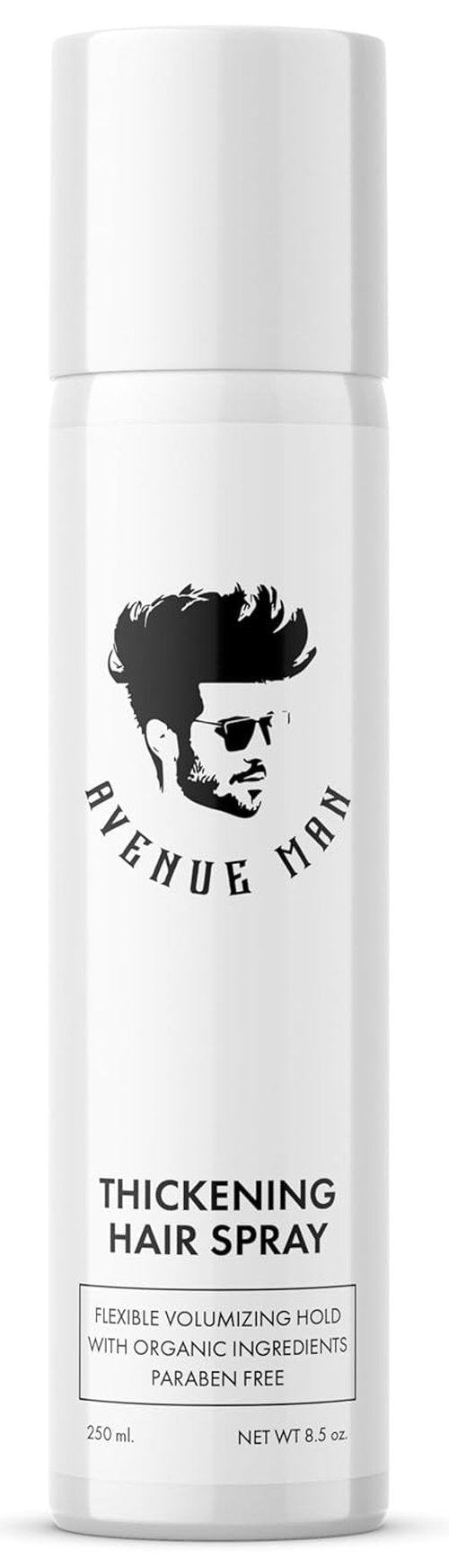 Avenue Man Hair Thickening Spray - Professional Volumizing Formula for Strong Hold | 8.5 oz