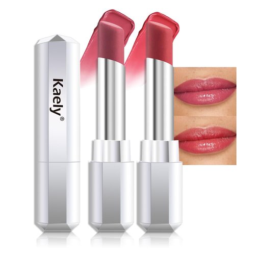 Kaely Honey Lipstick - Hydrating Tinted Lip Balm for Dry Lips | 2 Pcs in 05 Rose & 06 Girly