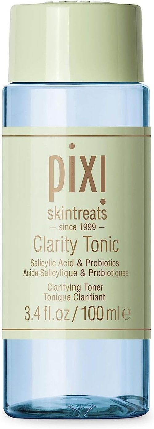 Pixi Beauty Clarity Tonic - AHA & BHA Toner for Minimized Pores | 100ml (3.4 Fl Oz)