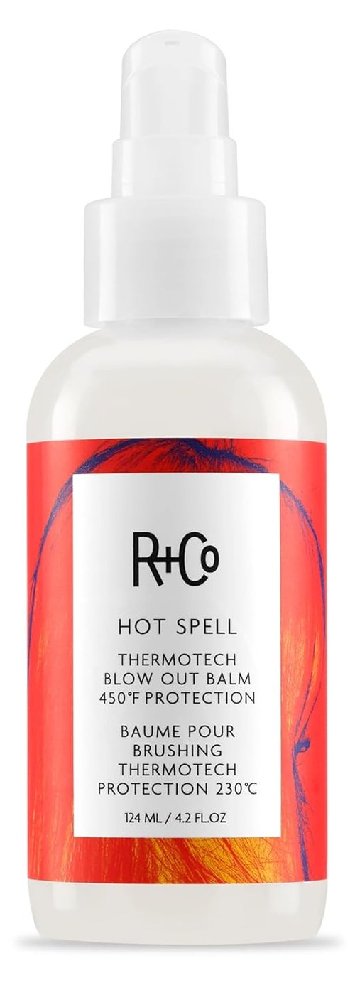 R+Co Hot Spell Thermotech Blowout Balm Deluxe | 450* F Protection, Provides Frizz Protection + Long Lasting Style | Vegan + Cruelty-Free | 1 Oz