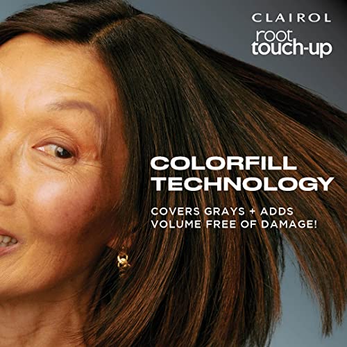 Clairol Root Touch-Up Color + Volume 2-in-1 Temporary Spray, Black Hair Color, Pack of 1