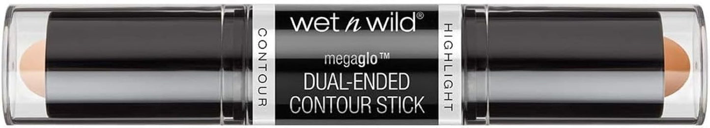 Wet n Wild MegaGlo Dual-Ended Contour Stick - Light Medium | Cruelty-Free Makeup Essential