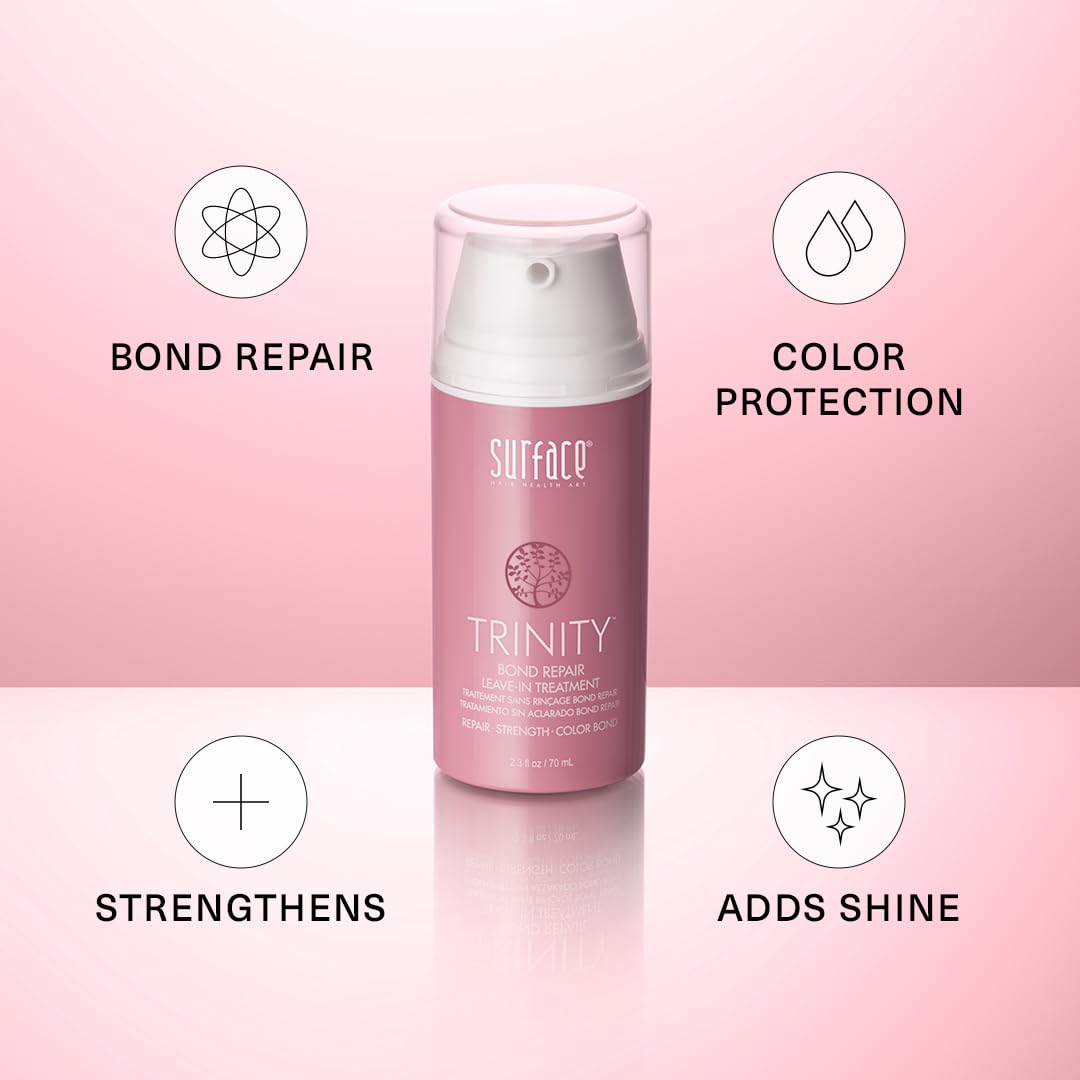 SURFACE Hair Trinity Bond Repair | Refreshing Cleanser with Clear Finish - 2.3 fl oz