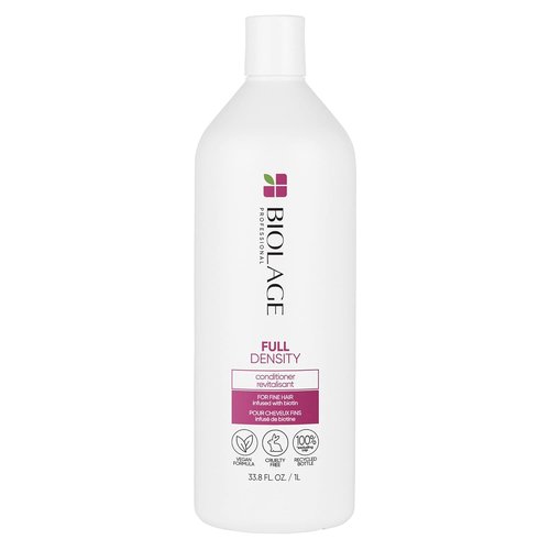 Biolage Full Density Thickening Conditioner - Moisturizes & Adds Volume with Biotin | Vegan, For Thin & Fine Hair
