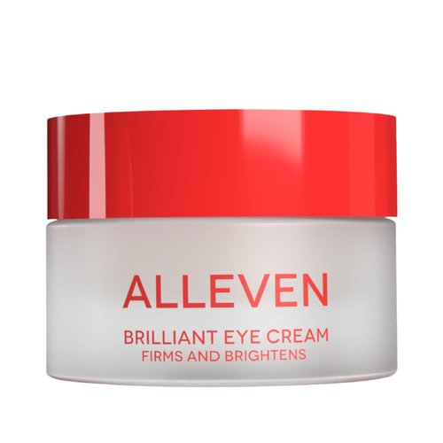 Alleven Brilliant Eye Cream - Firming & Hydrating Eye Brightener for Dark Circles & Puffiness - Revitalizing Botanical Formula