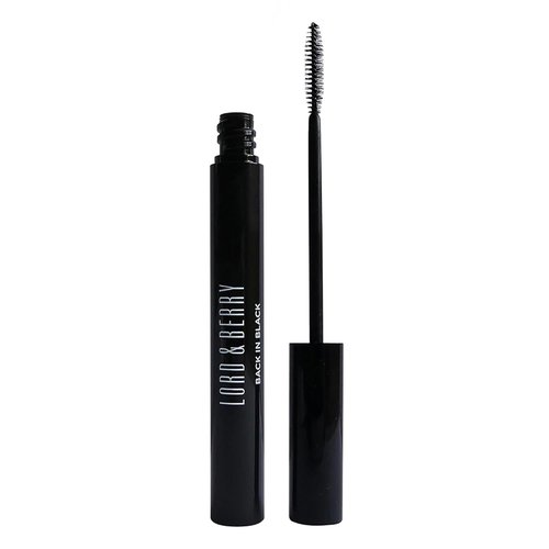 Lord & Berry Back In Black Liquid Mascara - Lightweight, Long-Lasting Volume & Length, 0.27 fl oz