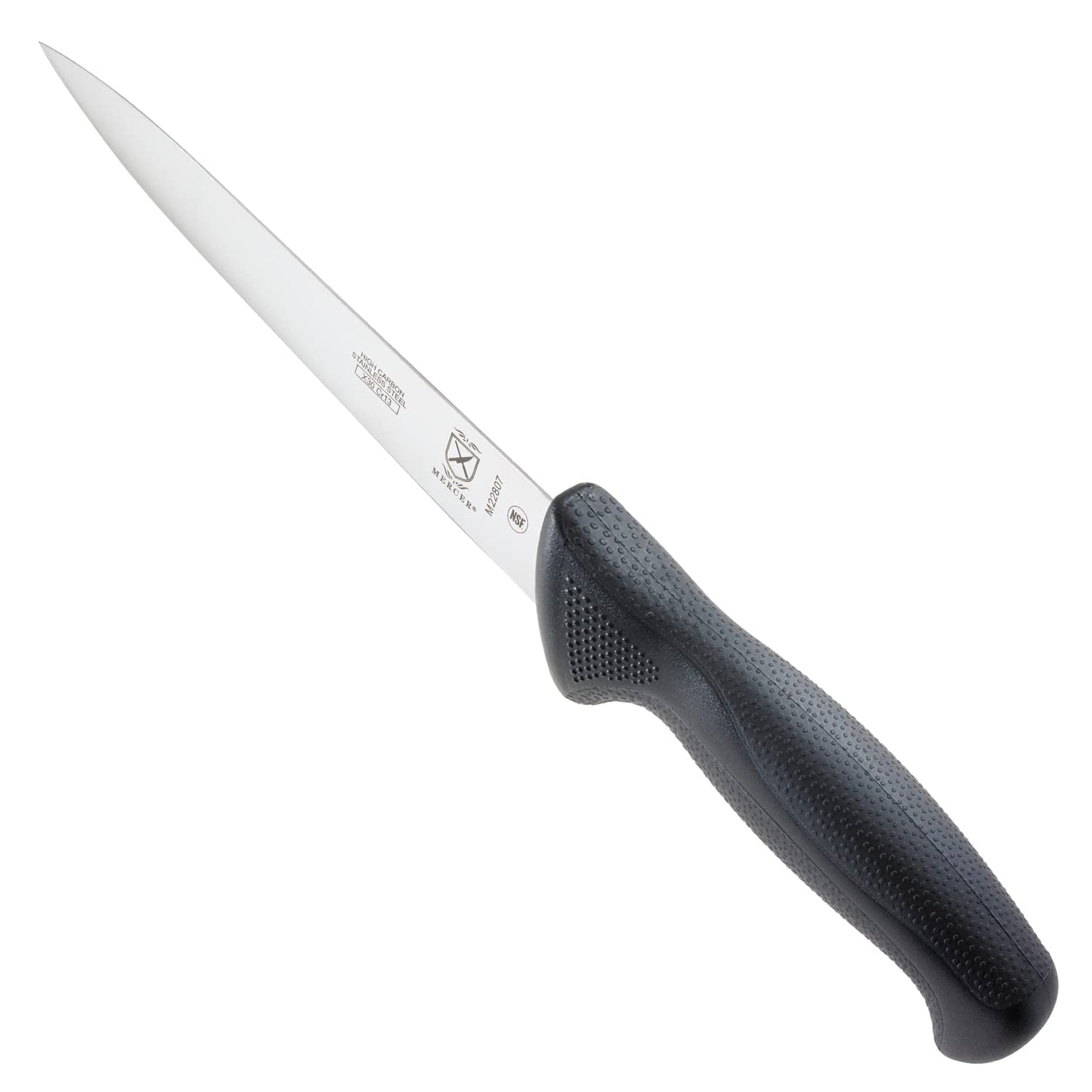 Mercer Culinary M18134BK Bread Knife, 6-Inch, Millennia Black