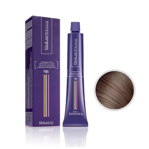 Salermvison Hair Coloring Cream - #8.1 Ash Light Blonde, 2.3 Ounce | Long-Lasting Color & Shine