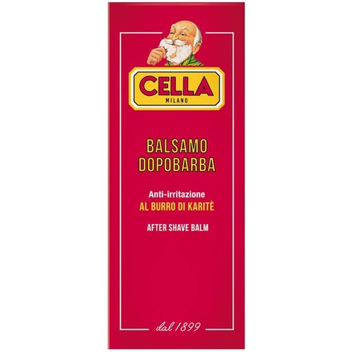 Cella MILANO Aftershave Balm - Soothing Shea Butter & Almond Oil Formula | Alcohol-Free, Sensitive Skin Friendly