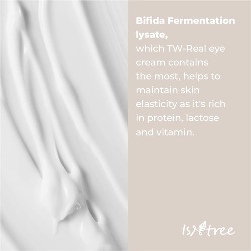 IsNtree TW-REAL Eye Cream - Hydrating Korean Formula for Dark Circles & Fine Lines | 30ml
