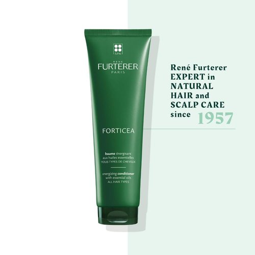 Rene Furterer Forticea Strengthening Conditioner - Fortify Hair & Prevent Breakage - Rosemary Oil & Guarana Extract - 5 fl. oz.