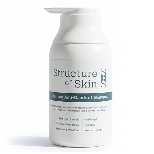 Salon-Grade Anti-Dandruff Shampoo - Relieves Itchy, Flaky Scalp | 1% Pyrithione Zinc | Sulfate-Free