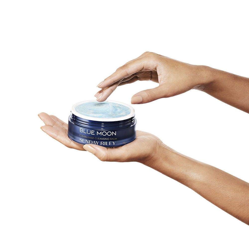 Sunday Riley Blue Moon Cleansing Balm - Gentle Makeup Remover | 3.5 Fl Oz