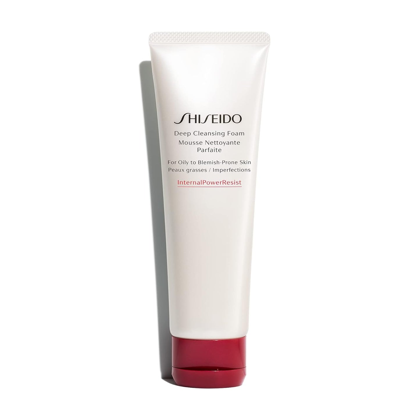 Shiseido Deep Cleansing Foam - 125 mL - Removes Impurities for Fresh, Smooth Skin - Ideal for Oily, Blemish-Prone Skin
