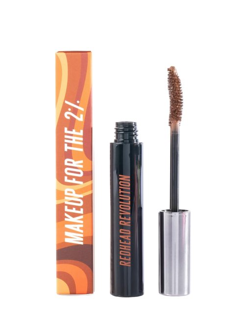 Redhead Revolution Gingerlash Mascara - Volumizing Brown Formula for Redheads & Strawberry Blondes | Vegan & Cruelty-Free