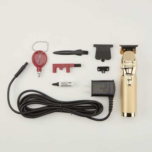 BaBylissPRO Hair Trimmer - FX787G GOLDFX Professional Outlining Trimmer & Electric Razor for Men