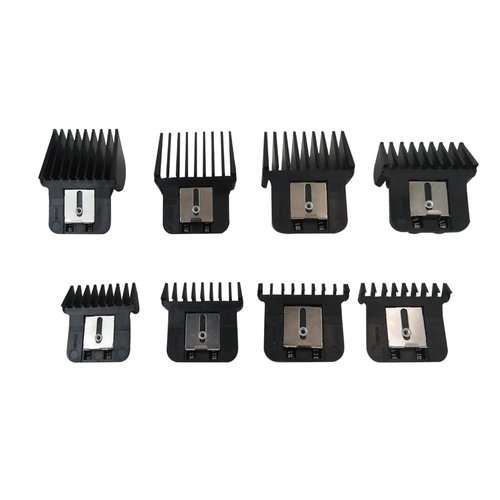 BaBylissPRO Trimmer Guards Set - 8 Pack Replacement Guards with Metal Spring Clip for FX787 & FX726