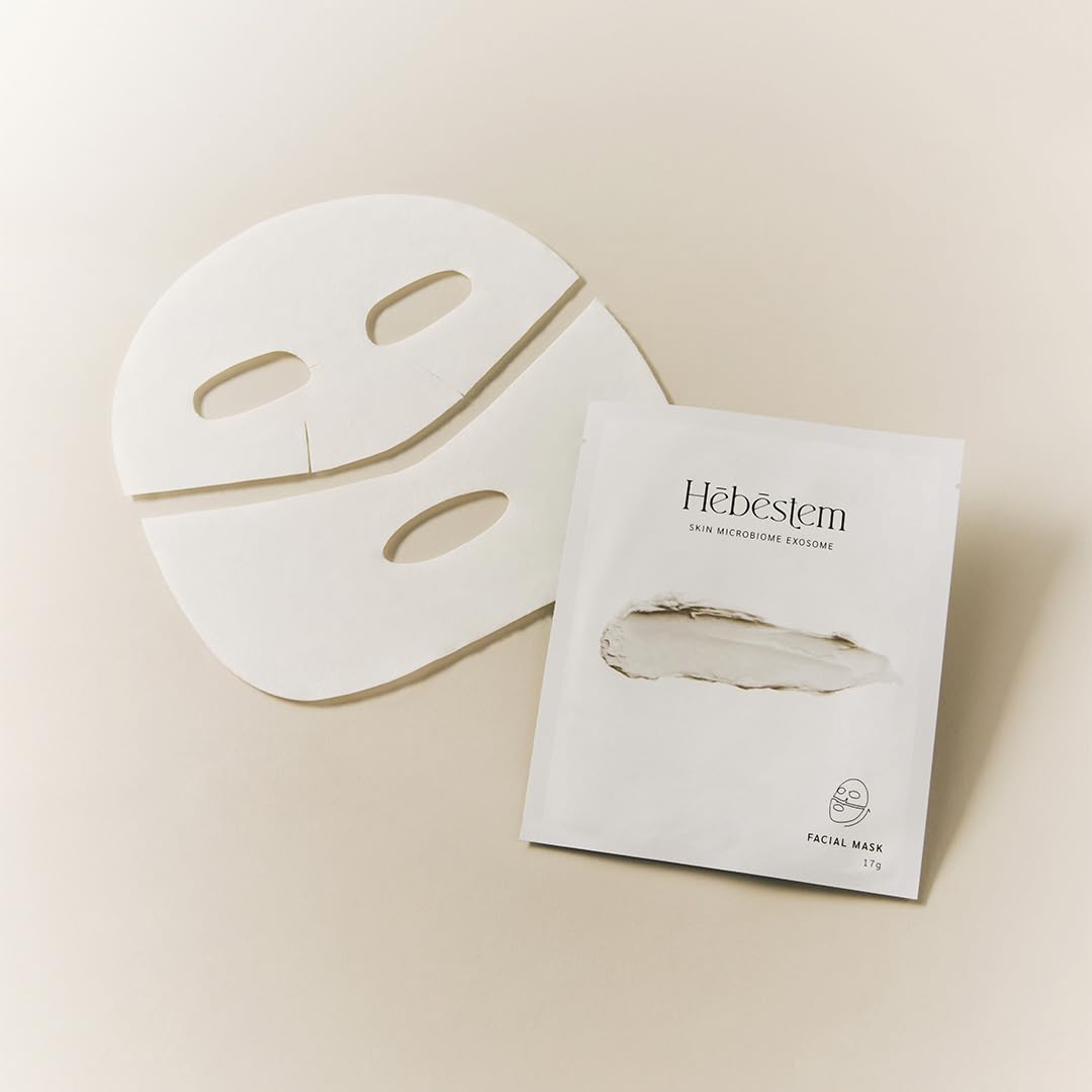 Skiennix Probiotic Exosome Hydrating Sheet Mask - Non-Sticky, Moisturizing, Elasticity | 0.59 oz x 5 Sheets