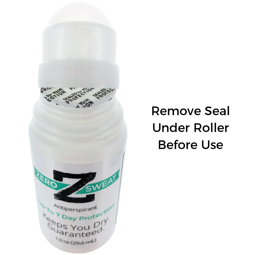 ZeroSweat Antiperspirant Deodorant | Clinical Strength Hyperhidrosis Treatment - Reduces Armpit Sweat (2 Pack)