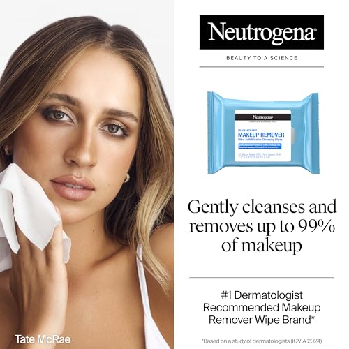 Neutrogena 7 Days of Skincare Set ($56.00 Value), Daily Skin Care Essentials – Face Wash, Facial Moisturizer, Makeup Remover Wipes, Pimple Patches & More, 7 Full & Travel Size Toiletries