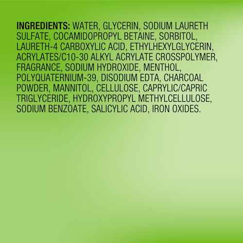 Biore Deep Pore Charcoal Face Wash, Daily Facial Cleanser for Dirt & Makeup Removal, for Oily Skin, 6.77 Oz