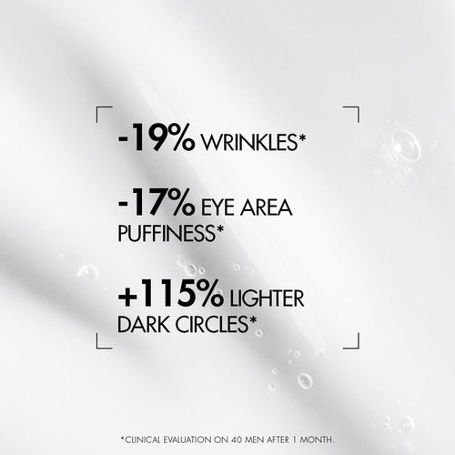 Biotherm Homme Force Supreme Eye Serum - Anti-Wrinkle & Dark Circle Treatment for Men | 0.5 Fl. Oz.
