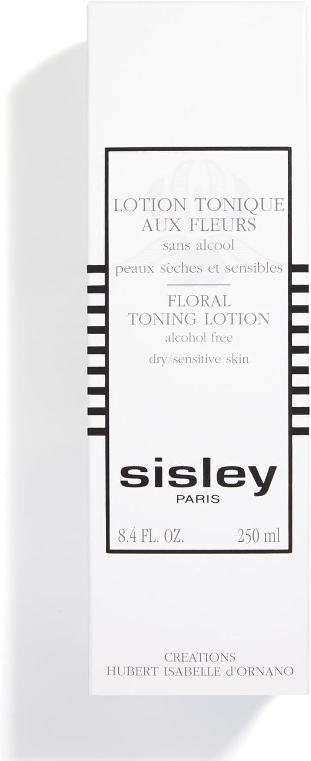 Sisley Paris Floral Toning Lotion - 250 mL - Daily Cleanser & Toner for Dry, Sensitive Skin