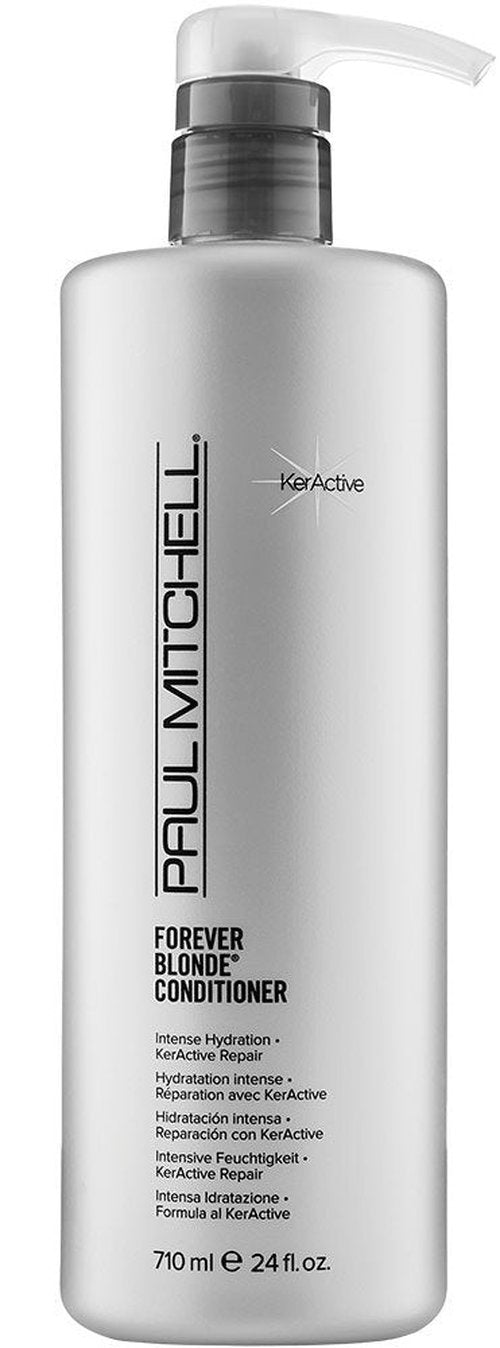 Paul Mitchell Forever Blonde Conditioner - Deeply Hydrates & Repairs Bleached Hair | Ideal for Lightened Tresses