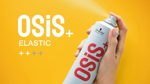 OSiS+ Elastic Hairspray - Light Hold & Heat Protection for All Hair Types | 300ml