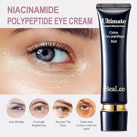 Temporary Eye Tightener Eye Cream,Instant Reduces Under-Eye Bags,dark circles,daily anti-aging,eye cream quick repair wrinkles,contains retinol and hyaluronic acid anti-aging,reduce fine lines 0.68 oz