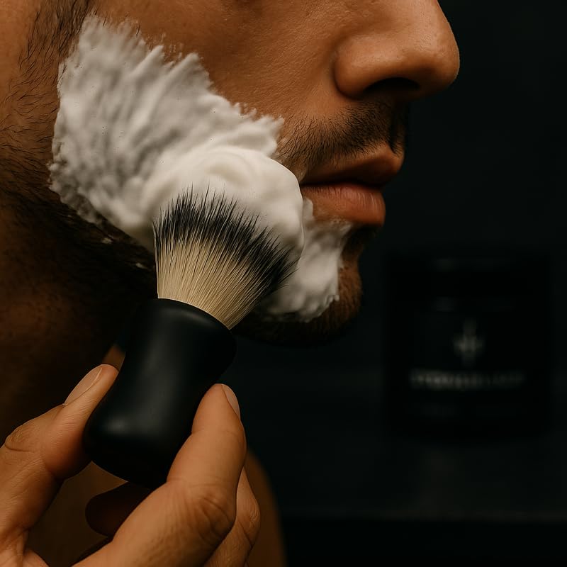 StoneBlade Unscented Shave Cream for Sensitive Skin - Fragrance & Menthol Free | Reduces Razor Burn, 6 oz