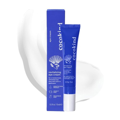 Cocokind Revitalizing Eye Cream - Depuff & Reduce Fine Lines for Firmer, Brighter Eyes | 0.5 Fl Oz