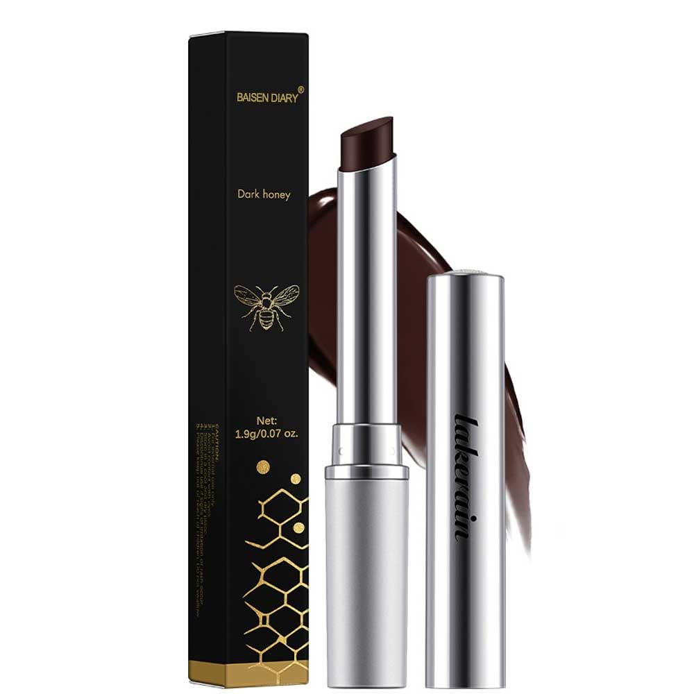 Skiennix Honey Lipstick - Tinted Hydrating Lip Balm for All Skin Tones | Moisturizing Black Cherry Tint (2PCS)