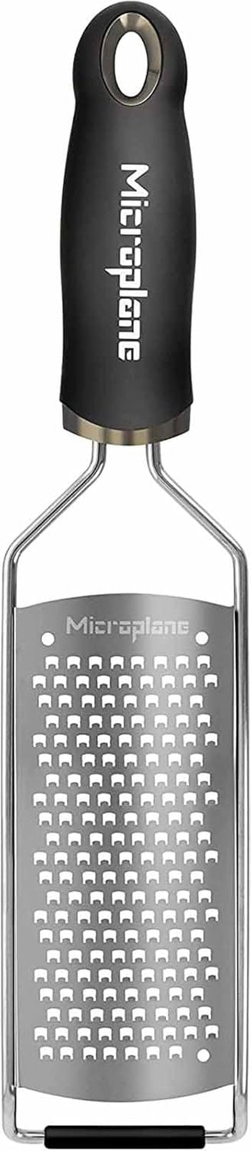 Microplane Gourmet Series Coarse Cheese Grater - Effortless Grating | Silver, 1 Count