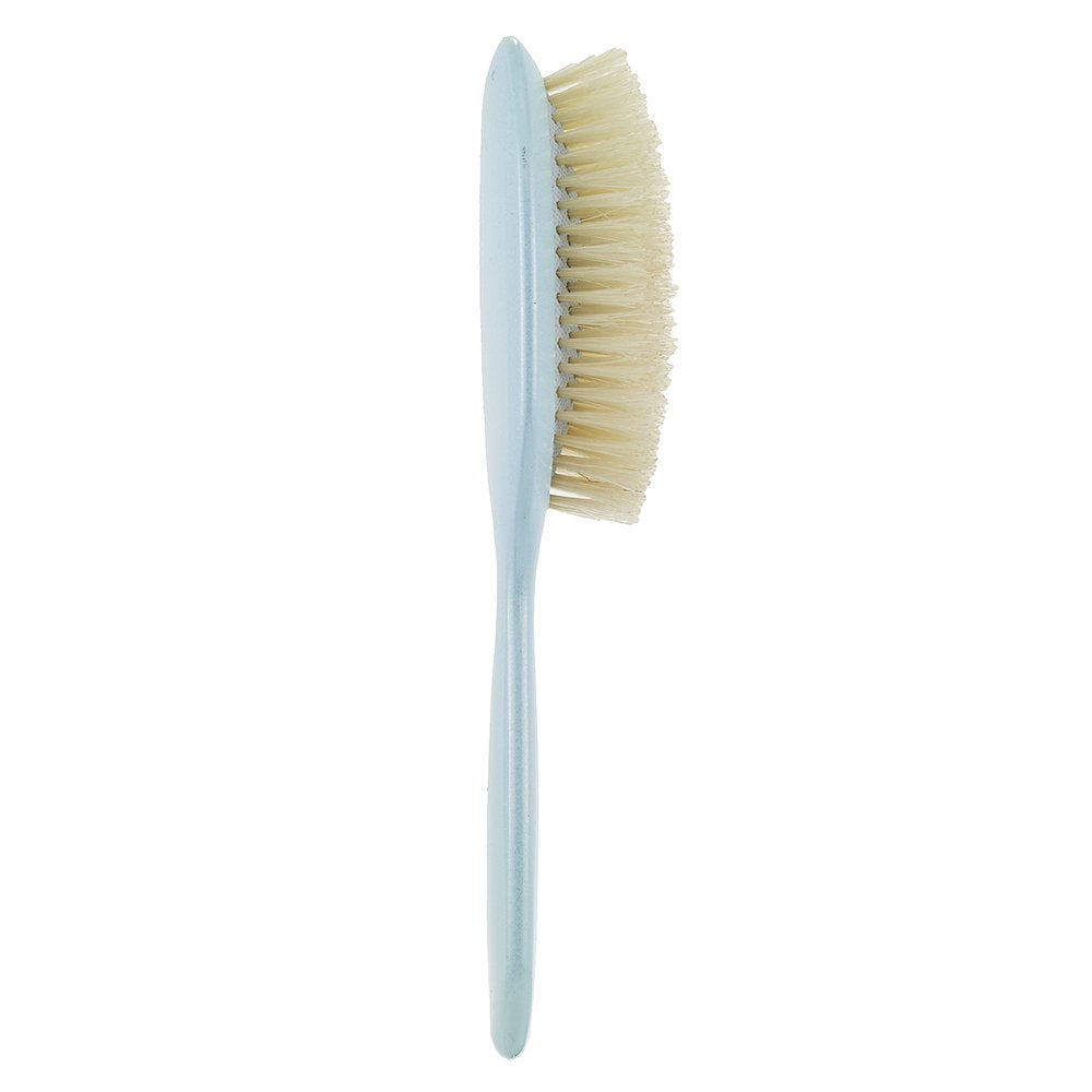 Creative Hair Tools | Classic Baby & Toddler Gentle Boar Bristle Hair Brush - Blue Color