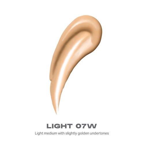 Morphe Lightform Dewy Foundation - Long-Wearing Hydration Makeup for Natural Radiance - Light 07W (1.01 fl oz)