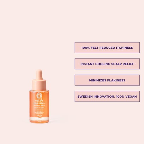 Maria Nila Head & Hair Heal Soothing Serum - Leave-In Treatment for Dry Itchy Scalp, 1.7 Fl Oz