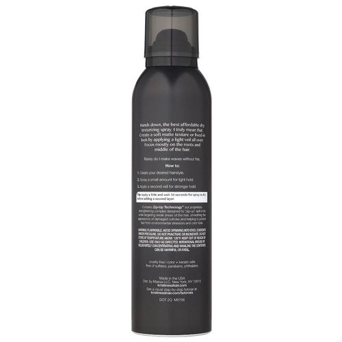Kristin Ess Hair Dry Styling Set - Volumizing Vitamin C Dry Shampoo & Light Hold Texturizing Spray - Sulfate-Free for Dark, Brunette & Blonde Hair