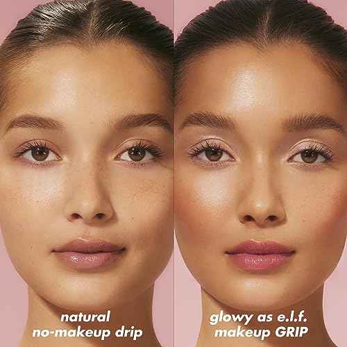 e.l.f. Power Grip Primer + 4% Niacinamide Mini, Gel-Based & Hydrating Face Primer, Evens Skin & Brightens, Grips Makeup, Vegan & Cruelty-Free